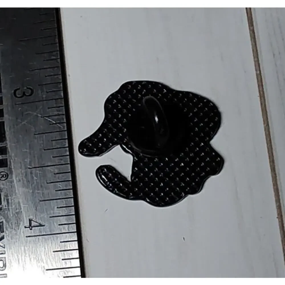 Cute Black Cowboy Cat Pin Kitty Lapel Hat Funny Brooch